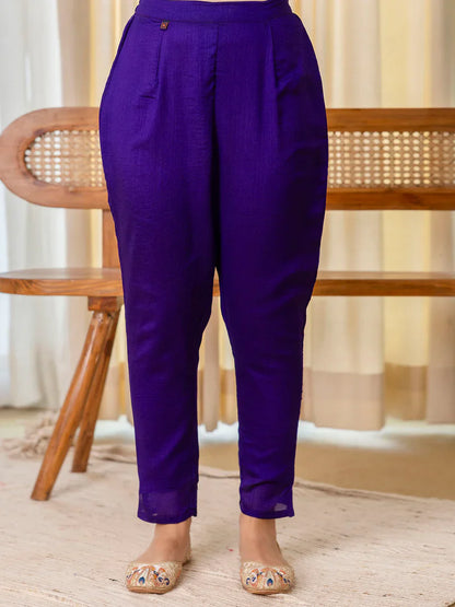 Ruhani Purple Special Designer Kurta Pant Set with Elegant Dupatta