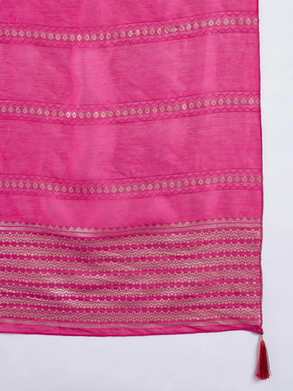 Myra Pink Women's Designer Kurta Pant Set Premium Pattern Collection