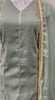 Designer Wear Trending Roman Silk Top With Lace Work With Pant With Dupatta